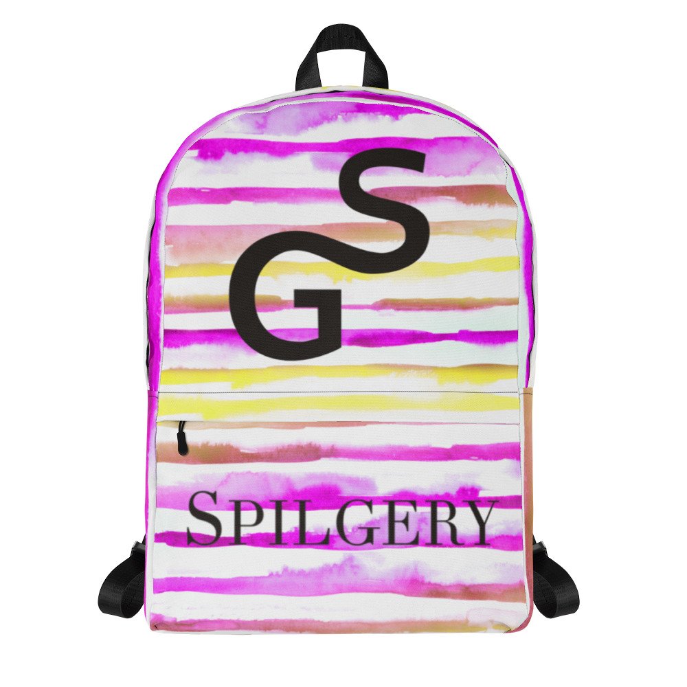 spilgery-backpack-lines-white-purple-yellow