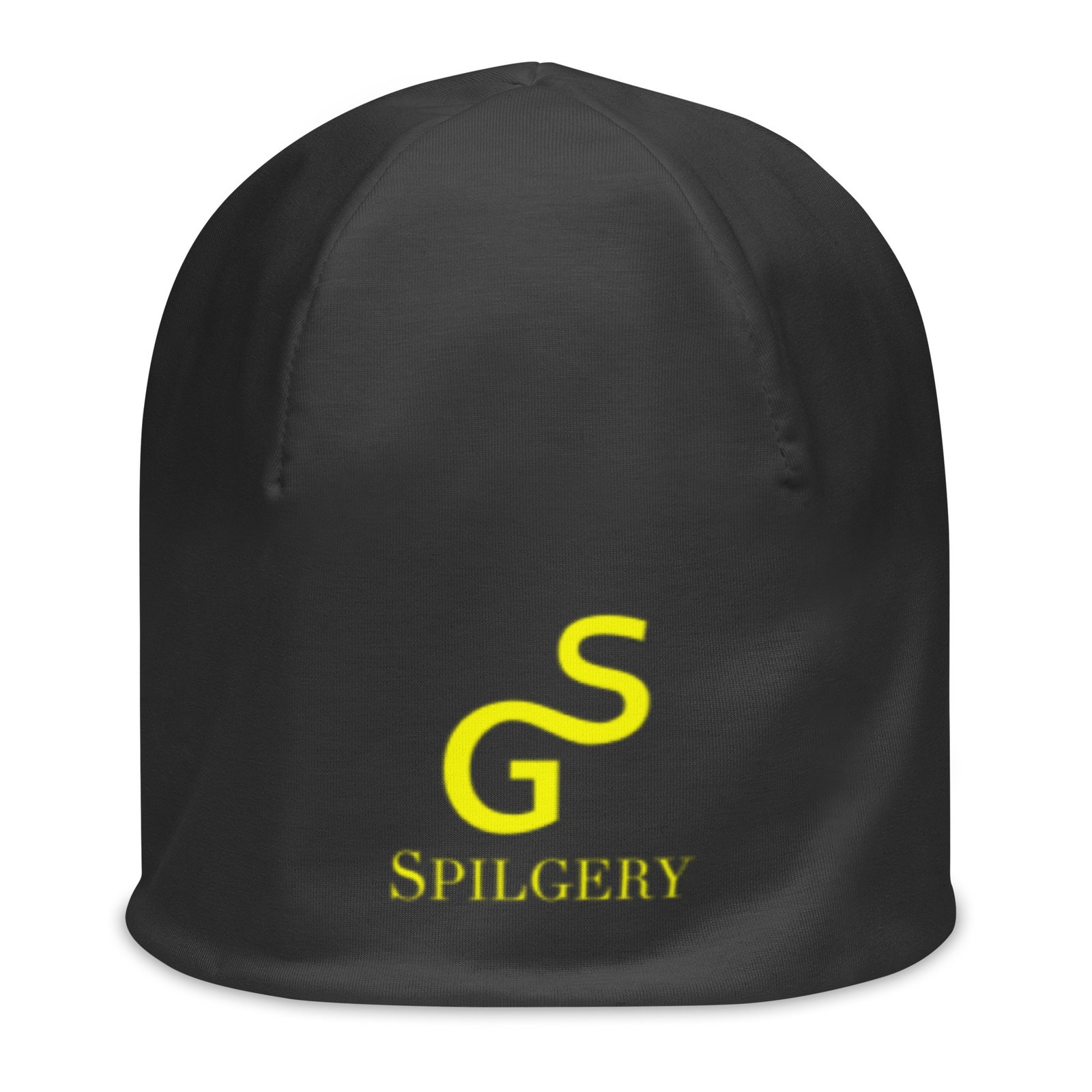 spilgery-all-over-print-beanie-unisex-sg-spilgery-yellow-on-black