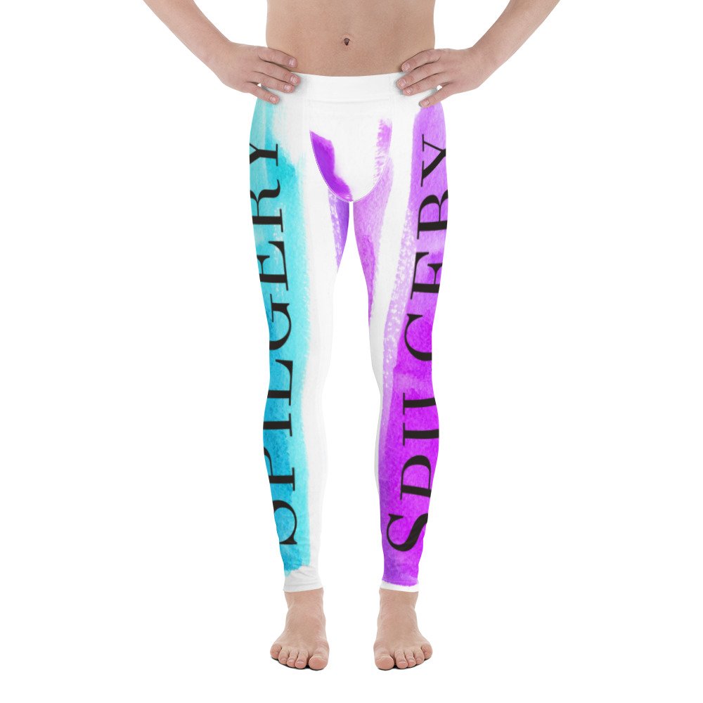 spilgery-mens-leggings-lines-turquoise-purple-white-2