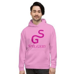 SPILGERY x SG Spilgery / Unisex Hoodie x Pink on Rose