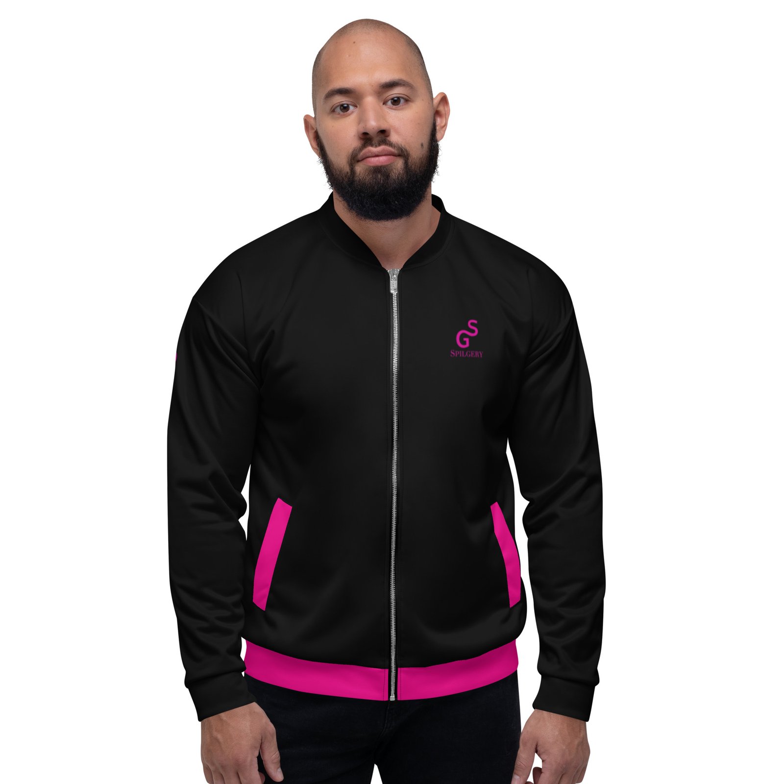 spilgery-bomber-jacket-men-sg-spilgery-pink-on-black
