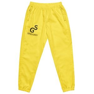 SPILGERY x SG Spilgery / Unisex Track Pants x Black on Yellow