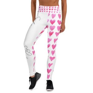 SPILGERY x Valentine / Yoga Leggings for Women x White