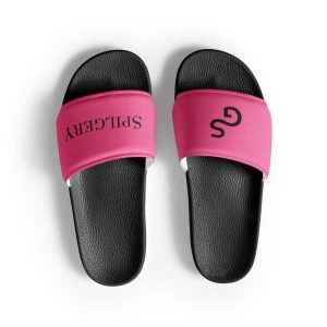SPILGERY x SG Spilgery / Slides for Men x Black on Pink