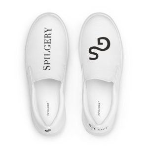 SPILGERY x SG Spilgery / Slip-on Canvas for Men x Black on White