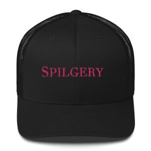 SPILGERY x Spilgery / Trucker Cap 3D x Pink on Black