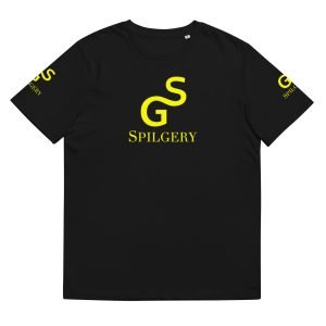 SPILGERY x SG Spilgery / Unisex organic T-shirt x Yellow on Black