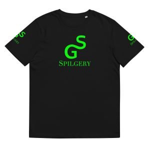 SPILGERY x SG Spilgery / Unisex organic T-shirt x Green on Black