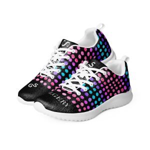 SPILGERY x Little Dots / Athletic shoes for Women x Turqiuse-Purple on Black #1