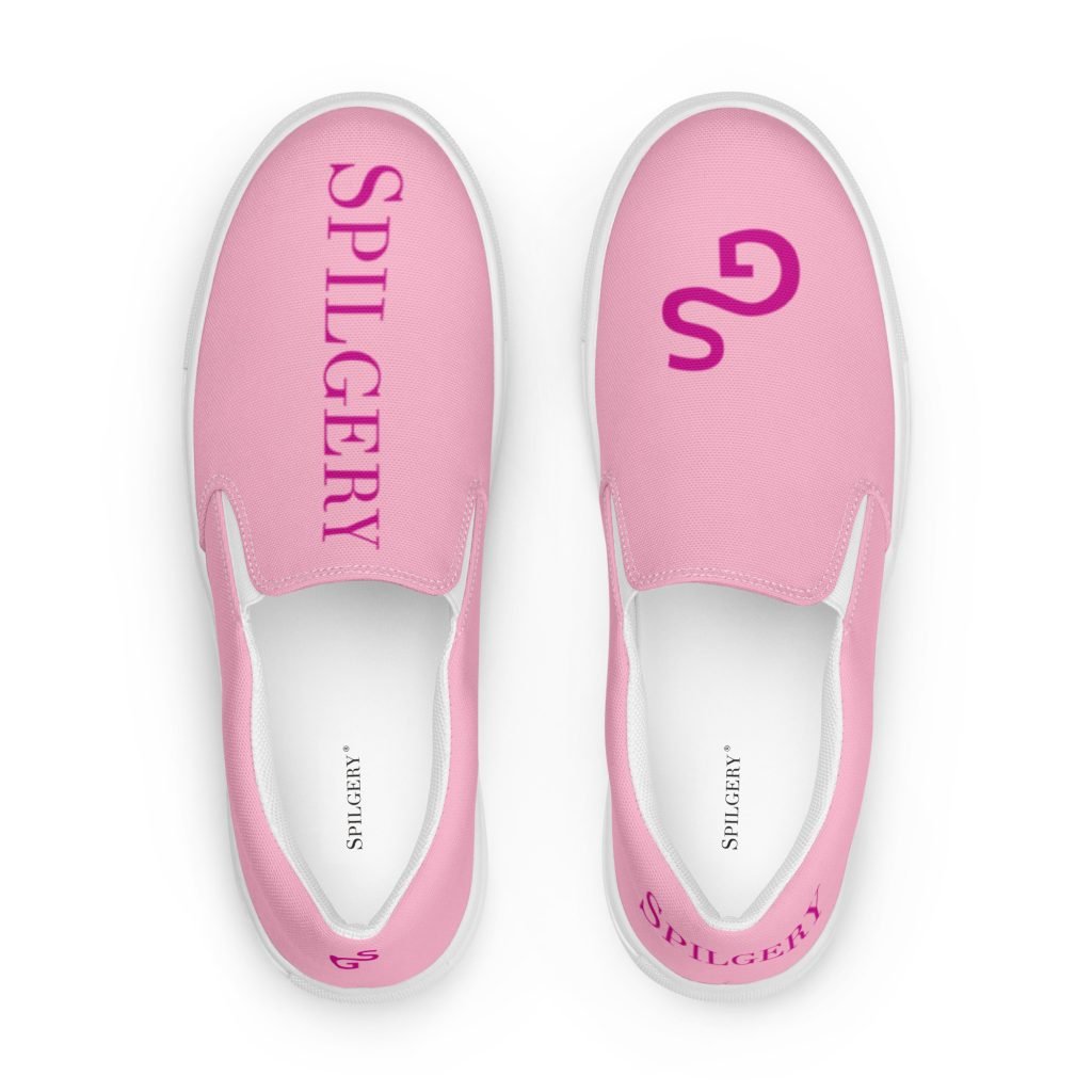 SPILGERY x SG Spilgery / Slip-on Canvas for Women x Pink on Rose