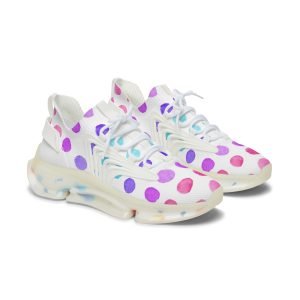 SPILGERY x Little DOTS / Mesh Sneakers for Women x White #1