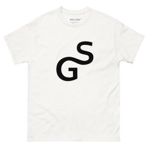 SPILGERY x SG / Unisex Shirt x Black on white