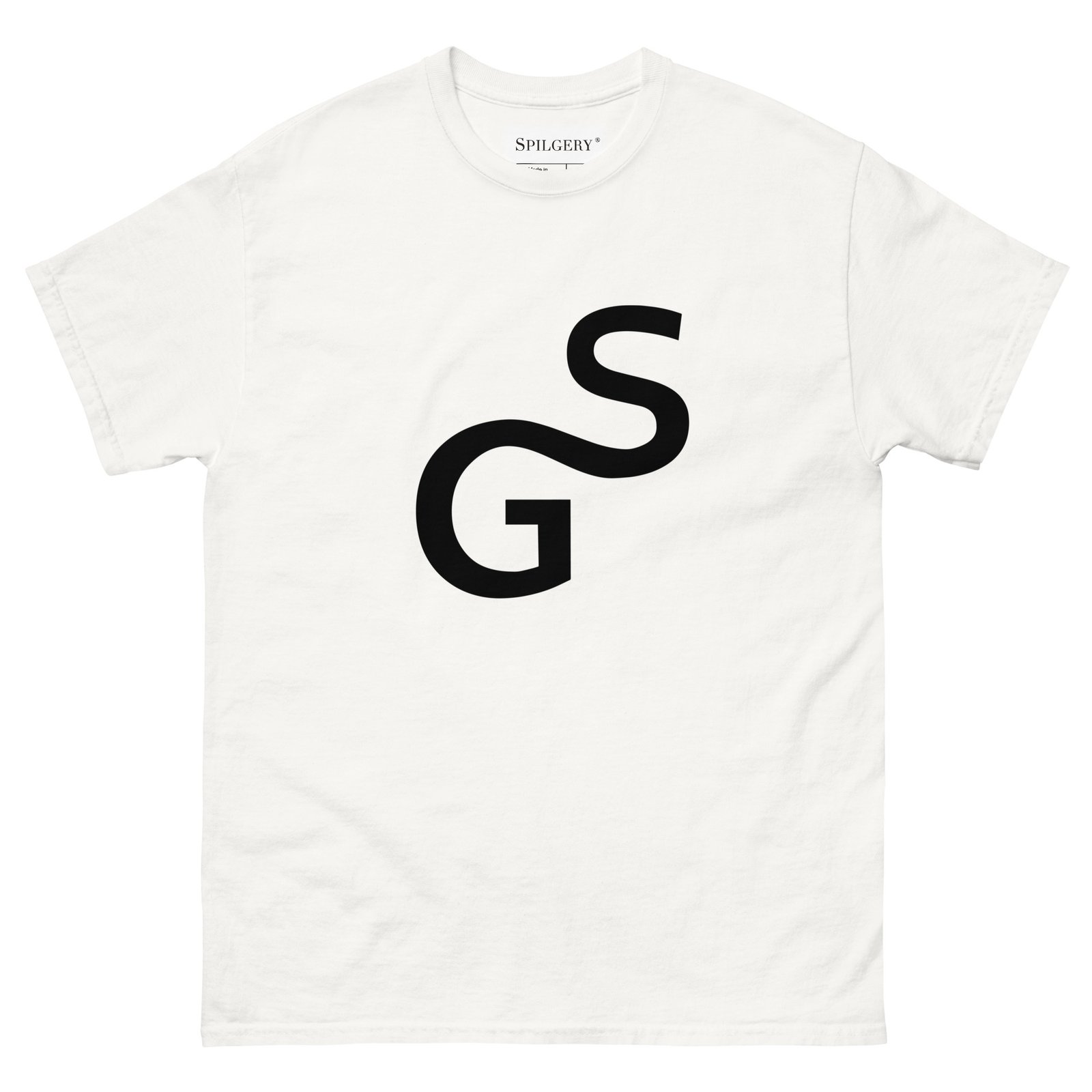 spilgery-unisex-t-shirt-sg-black-on-white