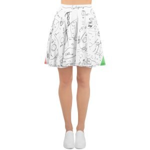 SPILGERY x OV “ Skater Skirt “ #4 Hungary on White