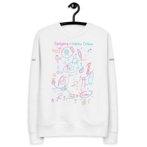 SPILGERY x OV â€“ Unisex Sweatshirt â€“ #2 Neon on White