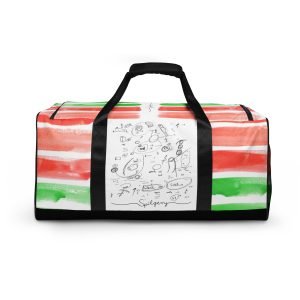 SPILGERY x OV â€“ Duffle Bag â€“ #4 Hungary x White