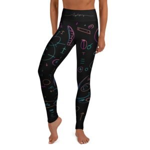 SPILGERY x OV â€“ Yoga Leggings for Women â€“ #1 Neon on Black