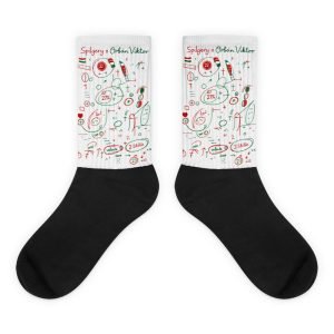 SPILGERY x OV “ Unisex Socks - #3 Hungary x White