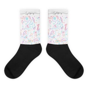 SPILGERY x OV - Unisex Socks - #2 Neon on White