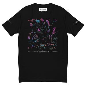 SPILGERY x OV â€“ T-Shirt â€“ #1 Neon on Black